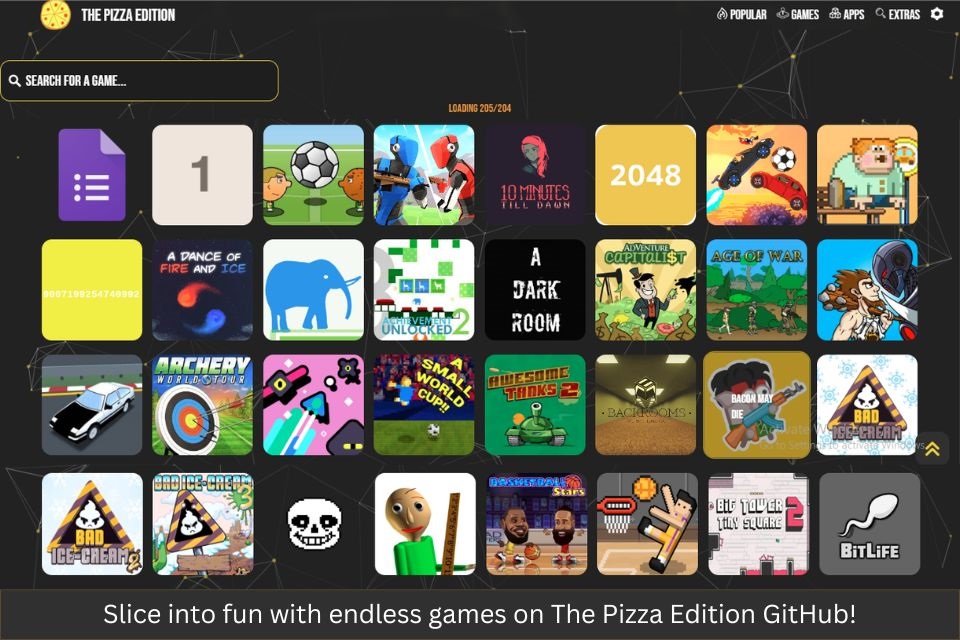 Exploring The Pizza Edition GitHub – A Fun & Addictive Collection Of Online Games